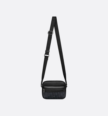Mini sac Messenger zippé Rider 2.0 Noir Dior — image 5