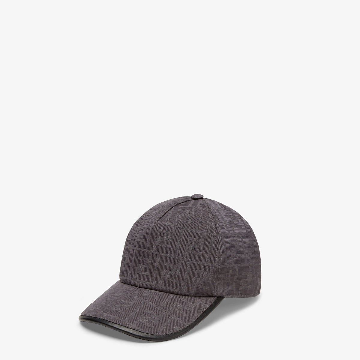 Casquette de baseball en tissu jacquard FF gris — image 1