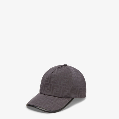Casquette de baseball en tissu jacquard FF gris — image 1