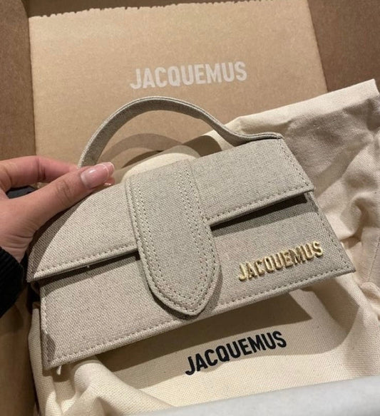 Sac Jacquemus Grand Bambino Crème — image 1