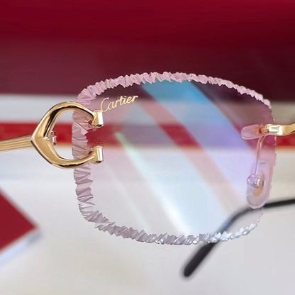 Lunettes Cartier Diamond Cut Rose — image 2