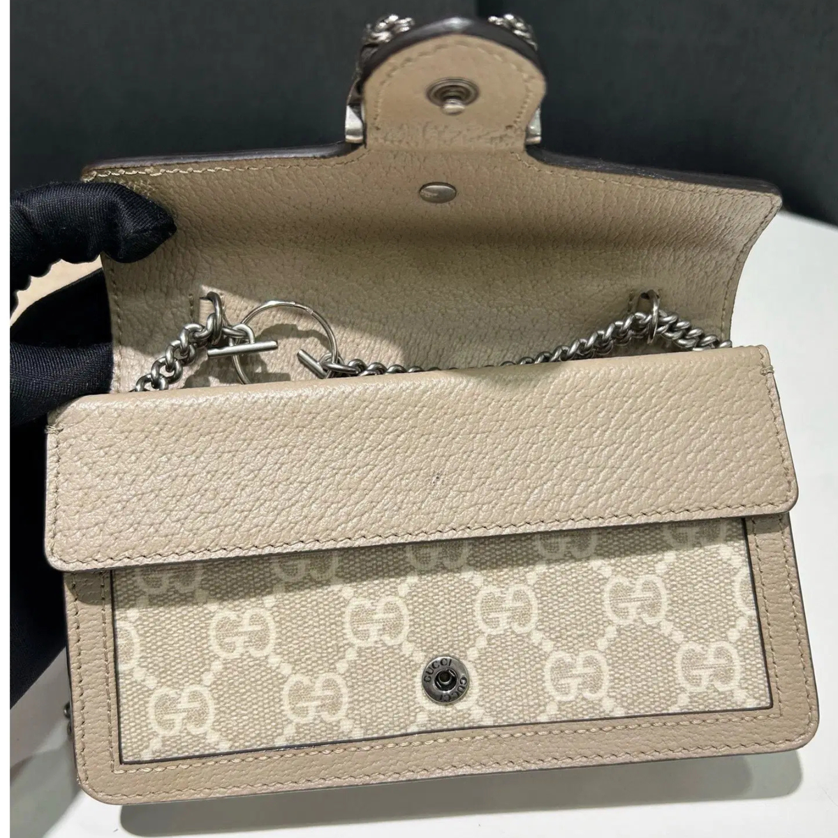 Sac bandoulière en toile Dionysus Super Mini — image 3
