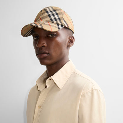 Casquette de baseball en sergé Check EKD — image 2