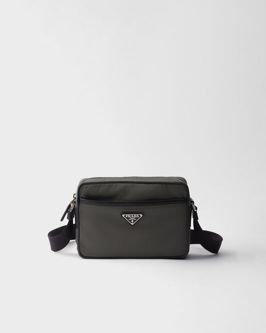 Sac porté épaule en Re-Nylon et Saffiano Prada — image 1