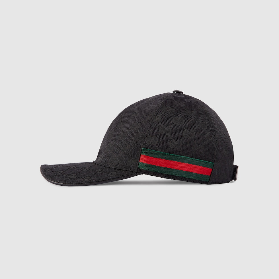 CASQUETTE DE BASE-BALL AVEC DÉTAIL BANDE WEB Noir — image 2