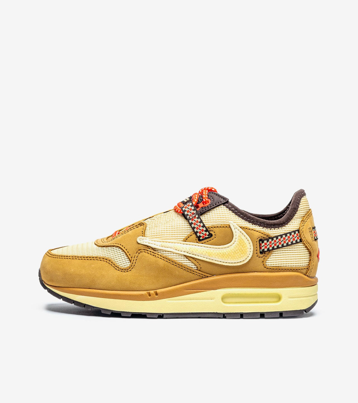 Nike Air Max 1 Travis Scott Cactus Jack Wheat Lemon Drop | Jordan x Travis Scott | Sneakers Luxery Shop — vue 1