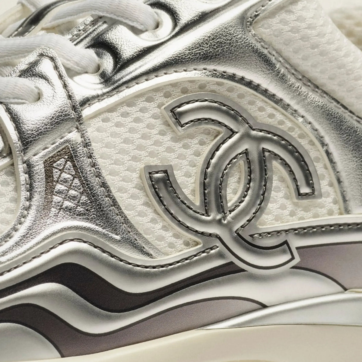Chanel CC Runner Mettalic Ma boutique