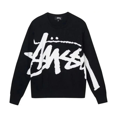 Stussy Stock Sweater Black — image 1