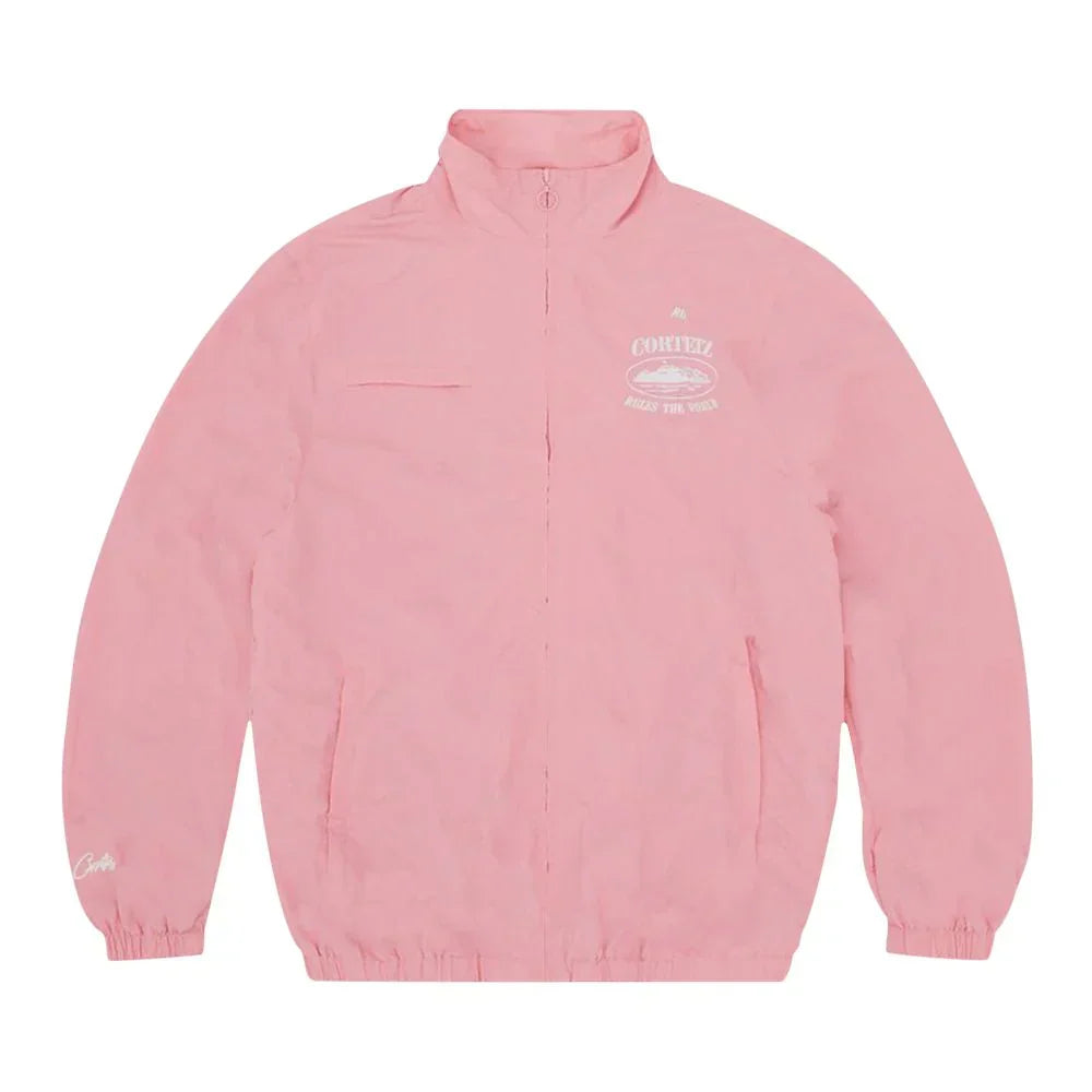 Corteiz Shukushuku Jacket Baby Pink — image 1