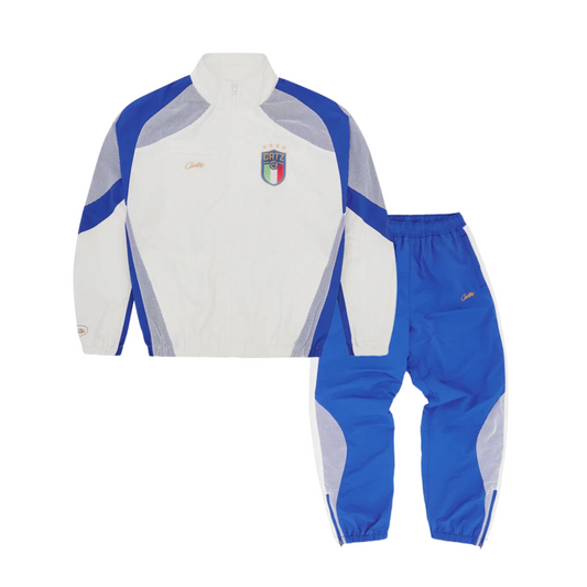 Corteiz Italia Shuku Tracksuit White/Blue — image 1