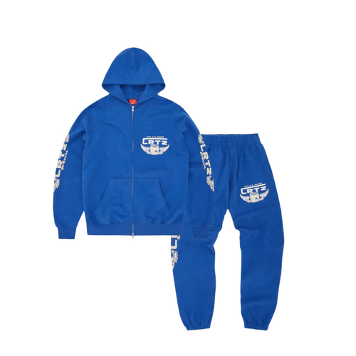 Corteiz Gasolina Double Tracksuit Royal Blue — image 1
