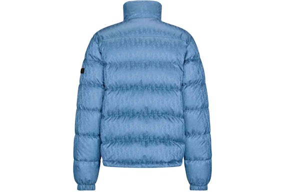 Doudoune Dior Oblique bleu électrique - Luxery Shop