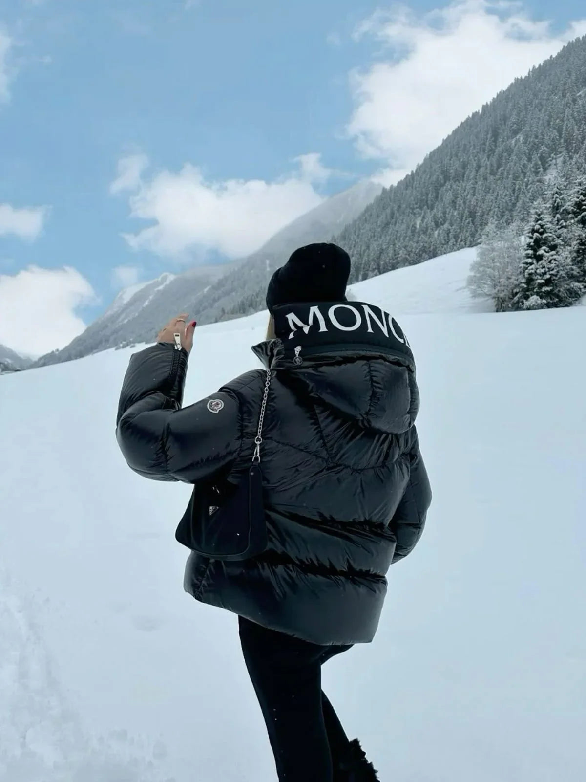 Doudoune à Capuche Moncler Huppe – photo 4