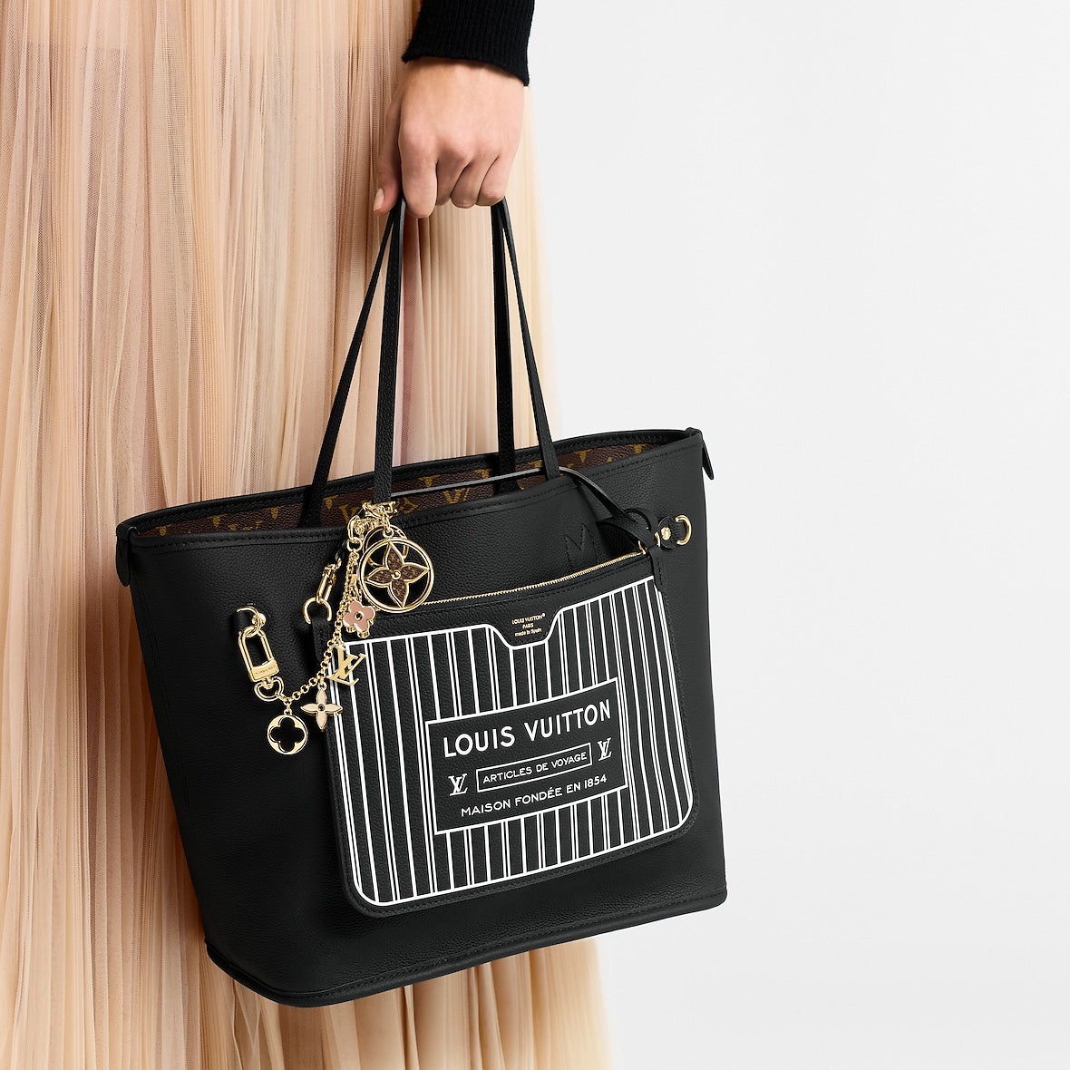 Sac Neverfull Inside Out MM — vue 8