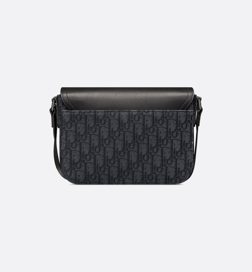 Sac Messenger à rabat Saddle Small Noir Dior — image 2