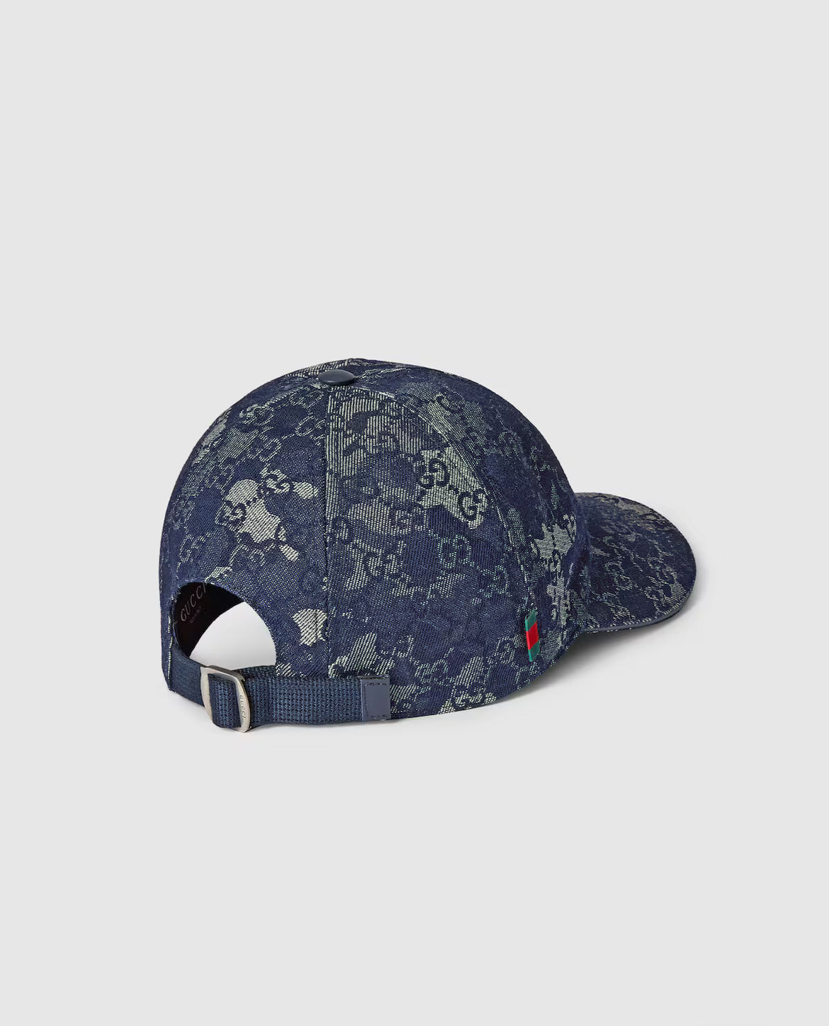 Casquette en denim GG avec détail bande Web — image 5