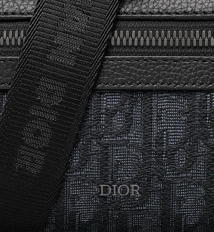Mini sac Messenger zippé Rider 2.0 Noir Dior — image 6