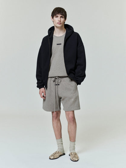 Embossed Classic Fleece Zip-Up Hoodie — image 1