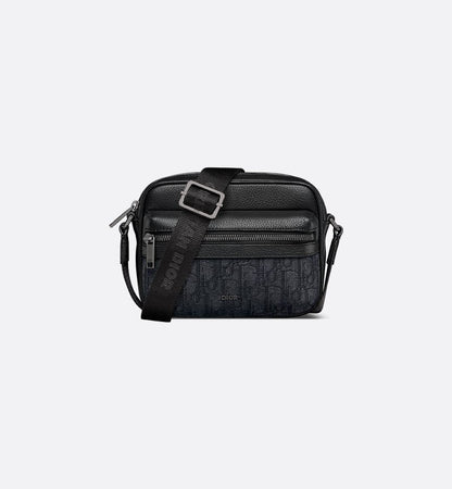 Mini sac Messenger zippé Rider 2.0 Noir Dior — image 1