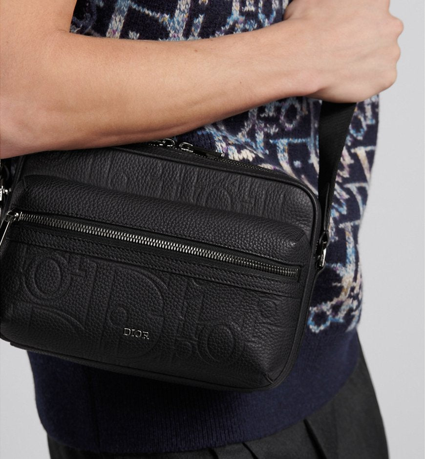 Sac Messenger zippé Rider 2.0 Cuir Dior — image 3