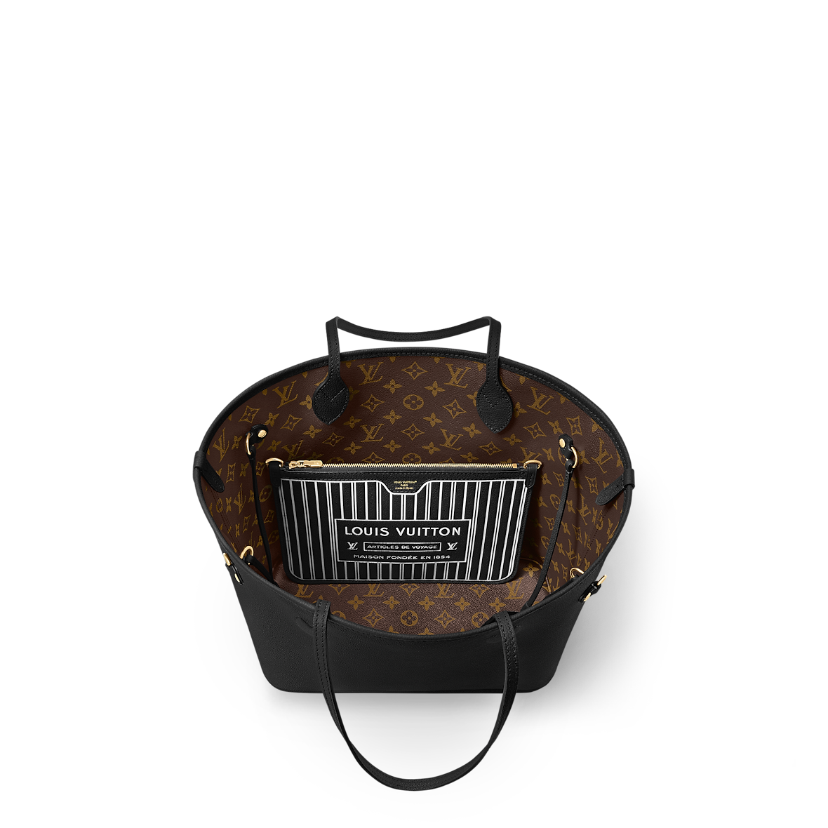 Sac Neverfull Inside Out MM — vue 6
