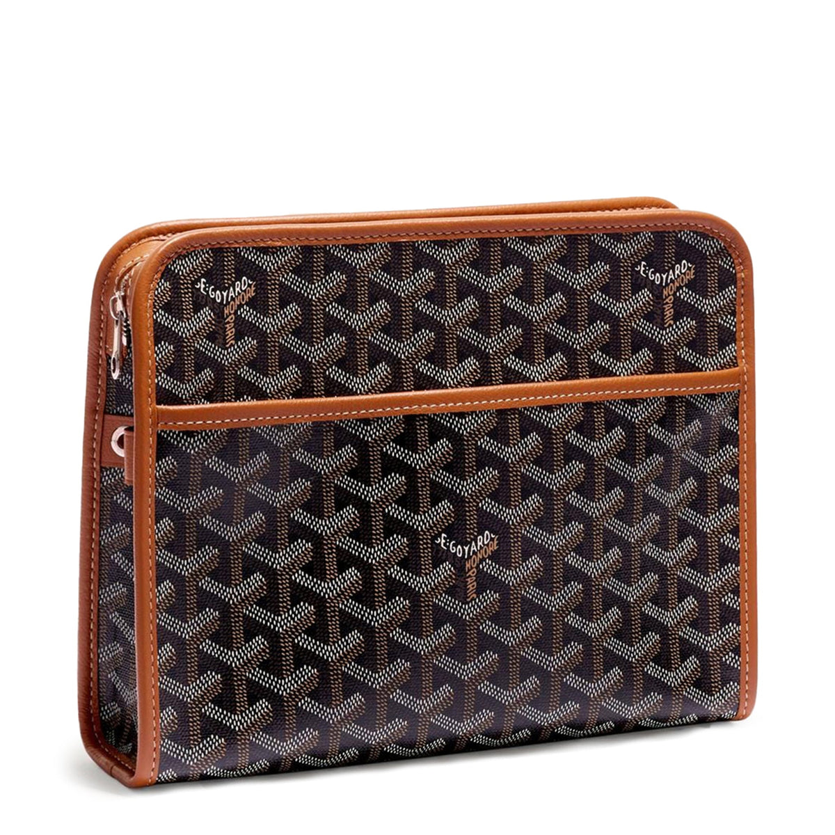 Goyard Jouvence MM Black/Tan Washbag — image 1