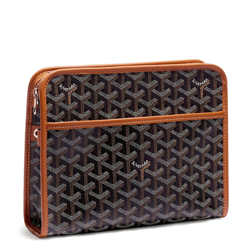 Goyard Jouvence MM Black/Tan Washbag — image 1