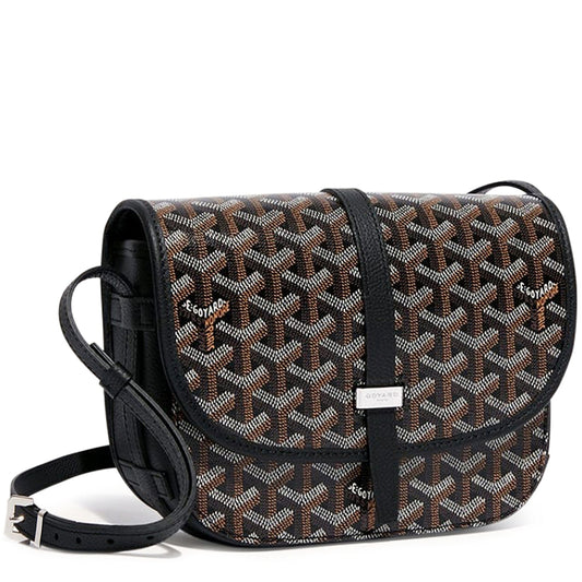 Goyard Goyardine Belvedere II Black PM Messenger Bag — image 1