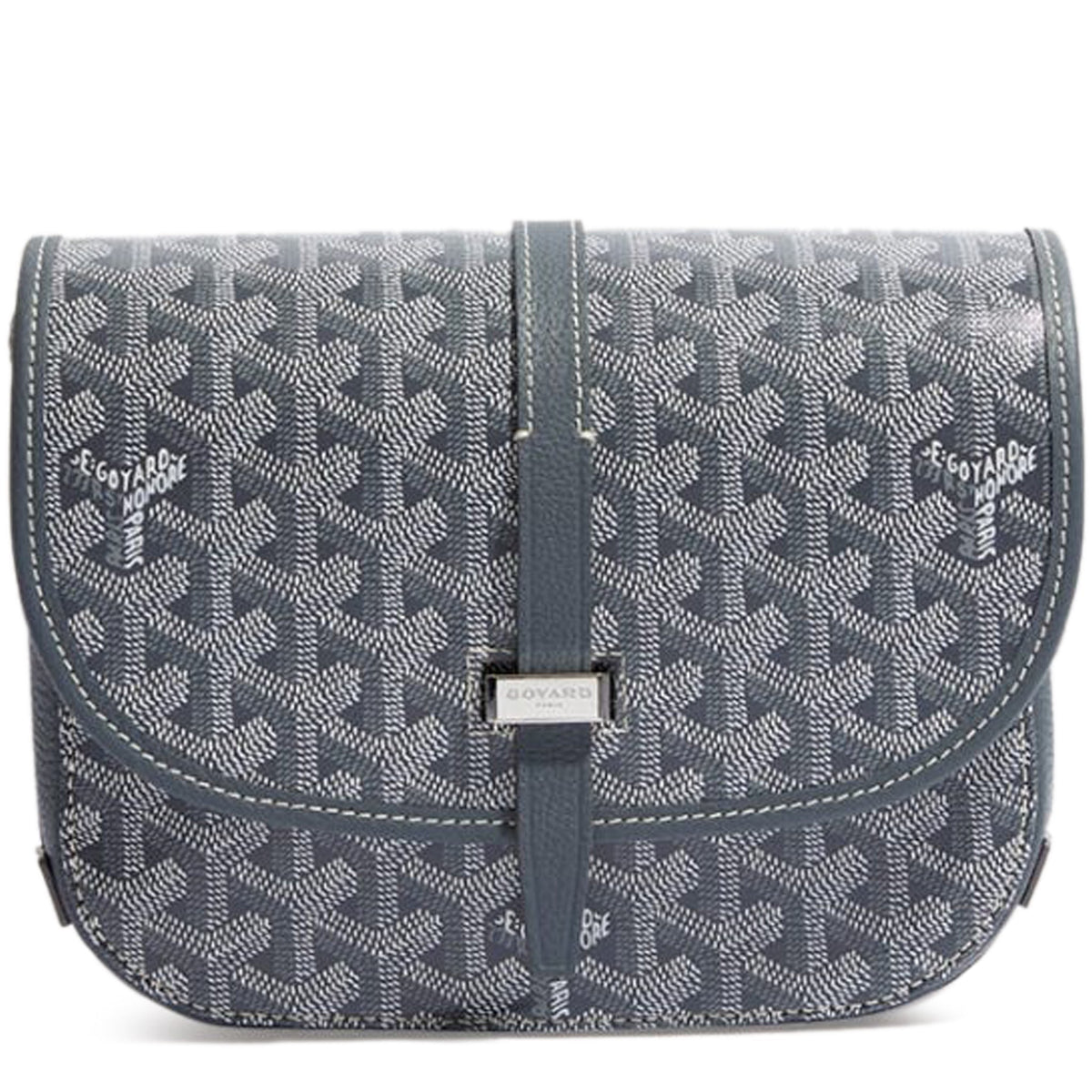 Goyard Goyardine Belvedere II Grey PM Messenger Bag — image 2
