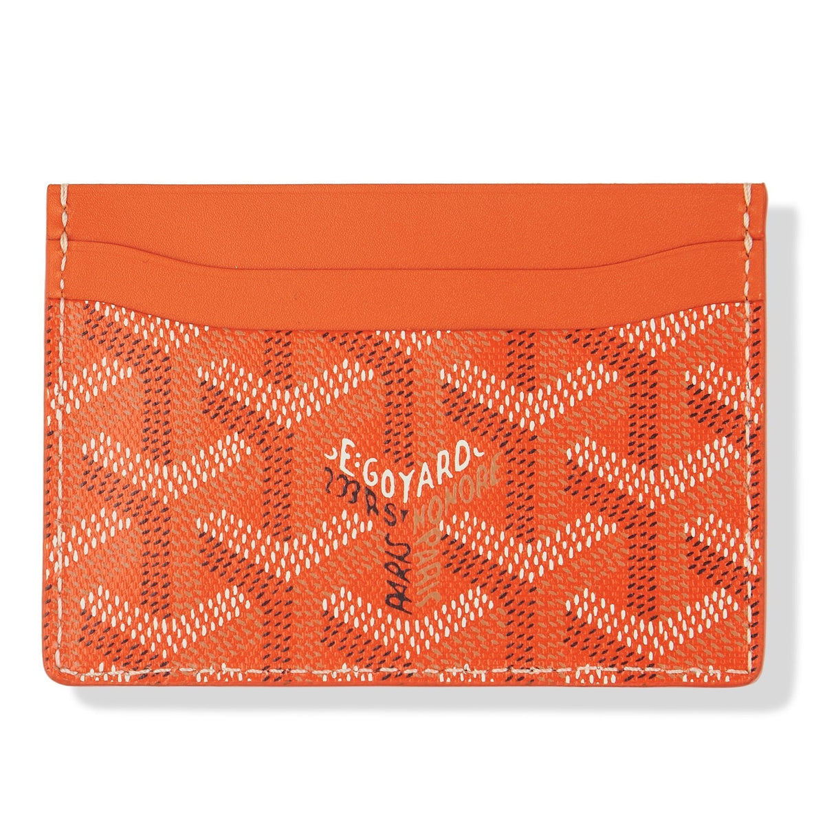 Goyard Saint Sulpice Orange Card Holder — image 1