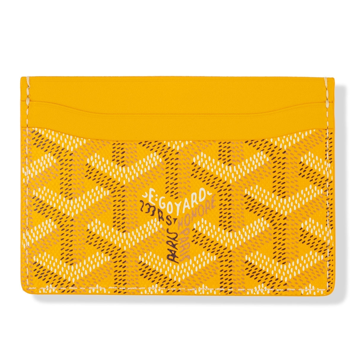 Goyard Saint Sulpice Yellow Card Holder — image 1