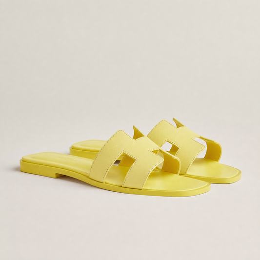 Sandales Oran - Jaune Pastel — image 1