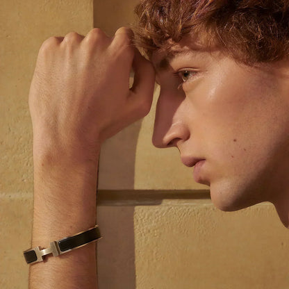 Hermès - Bracelet Clic HH Noir Mat — image 3