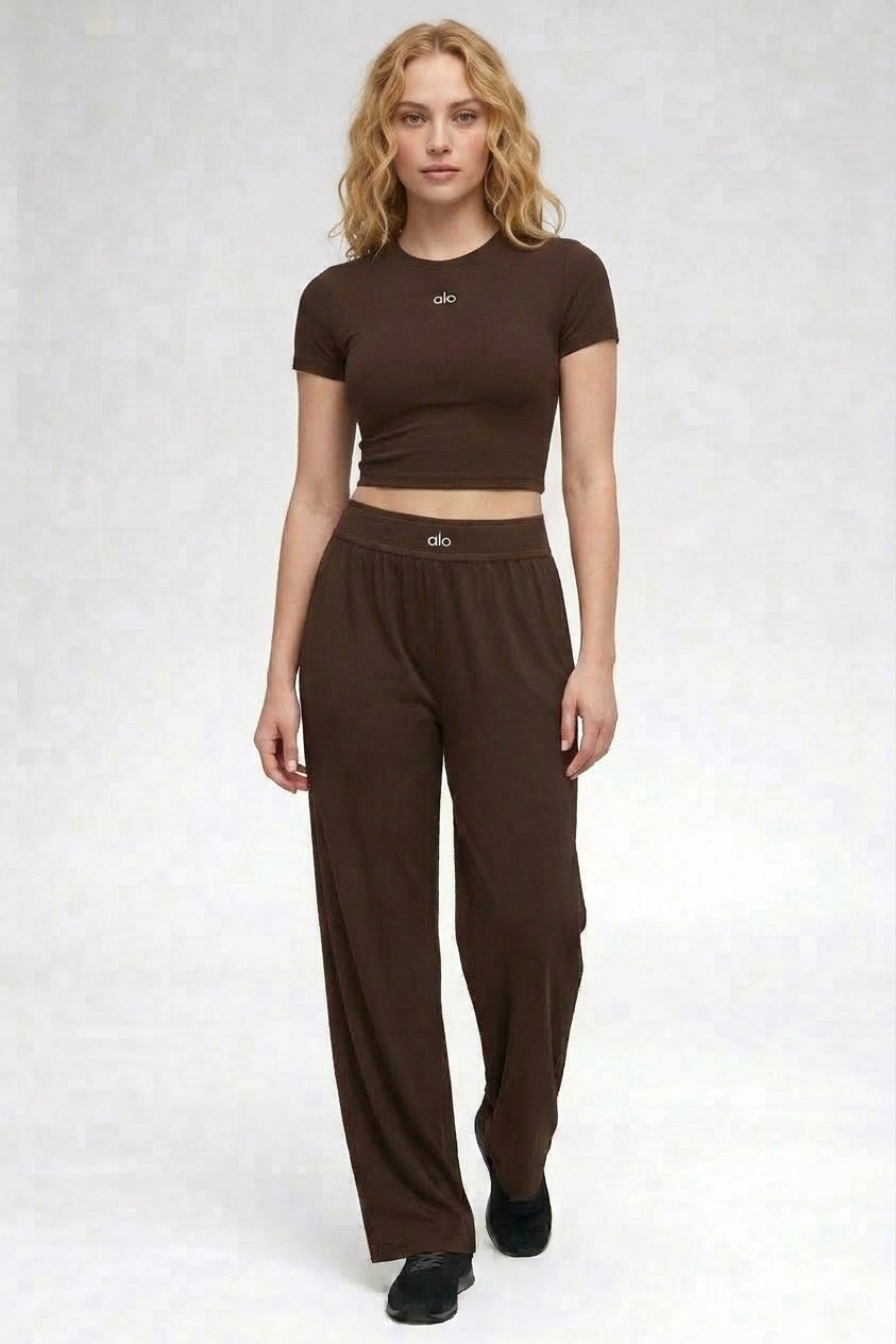 Ensemble Trousser & T-shirt Alo — image 6
