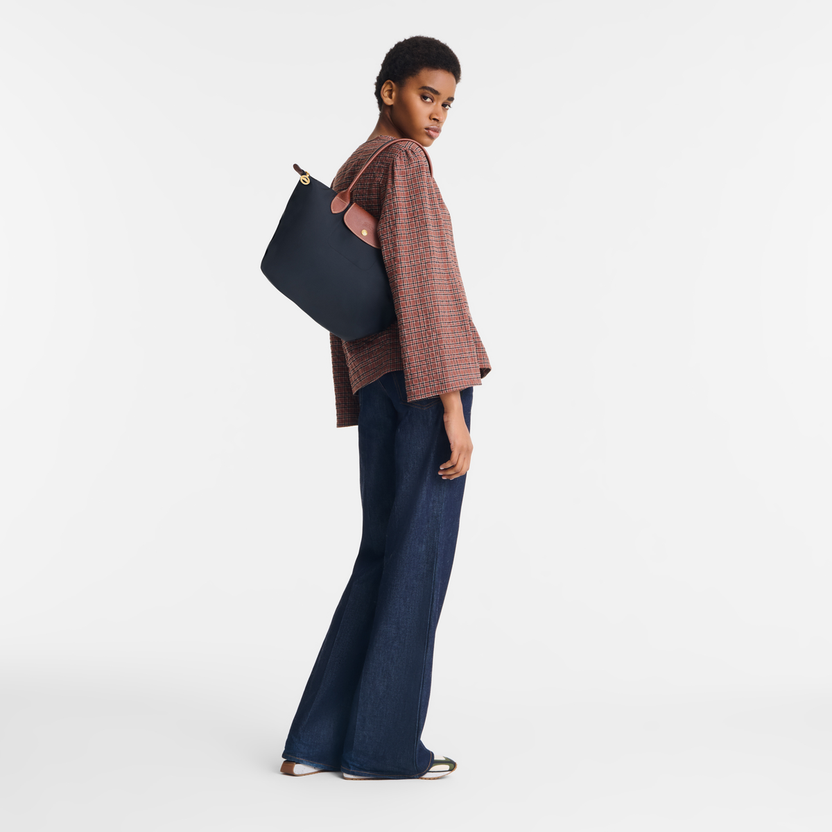 Sac Cabas M Le Pliage Original - Marine — image 8