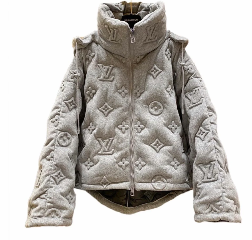 DOUDOUNE ICONIQUE GRIS LOUIS VUITTON