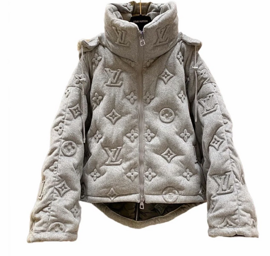 DOUDOUNE ICONIQUE GRIS LOUIS VUITTON