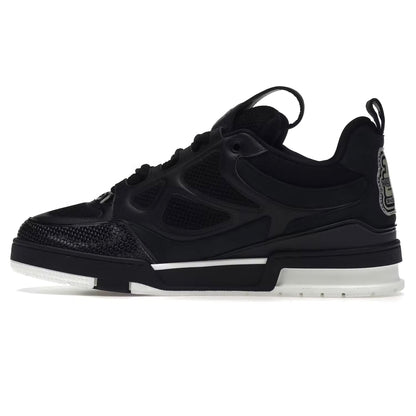Louis Vuitton LV Skate Black White – Louis Vuitton LV Skate Trainer Black Sneaker Crepslocker Side