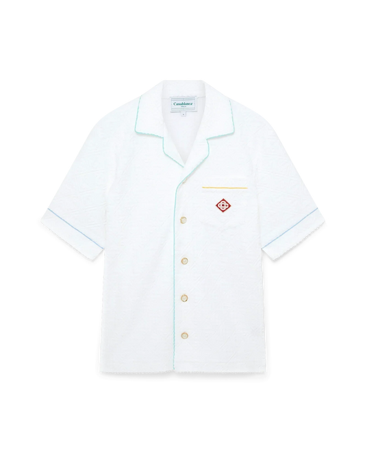 Monogram Towelling Short Sleeve Shirt — image 1
