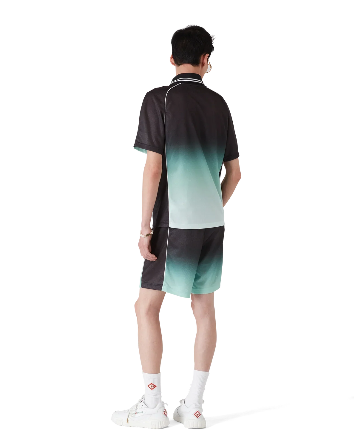 Gradient Monogram Jacquard Football Shirt — image 3