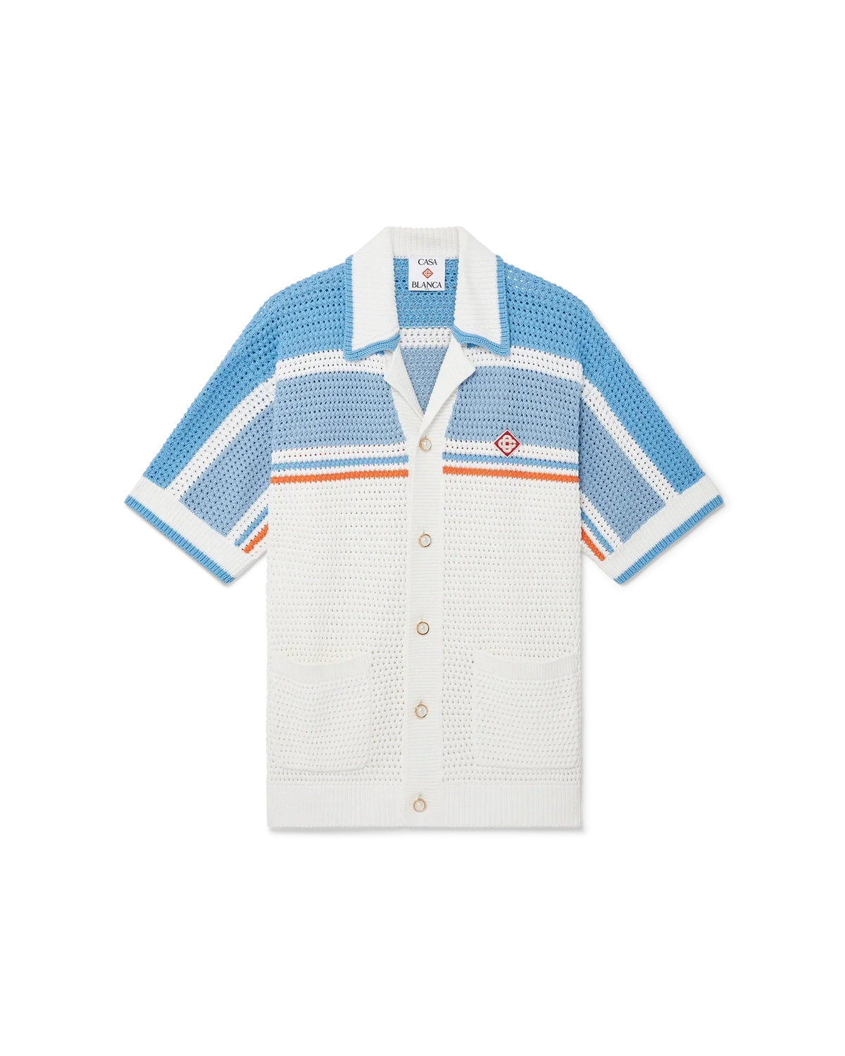 Cotton Tennis Crochet Shirt — image 1