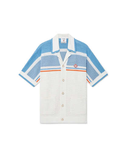 Cotton Tennis Crochet Shirt — image 1