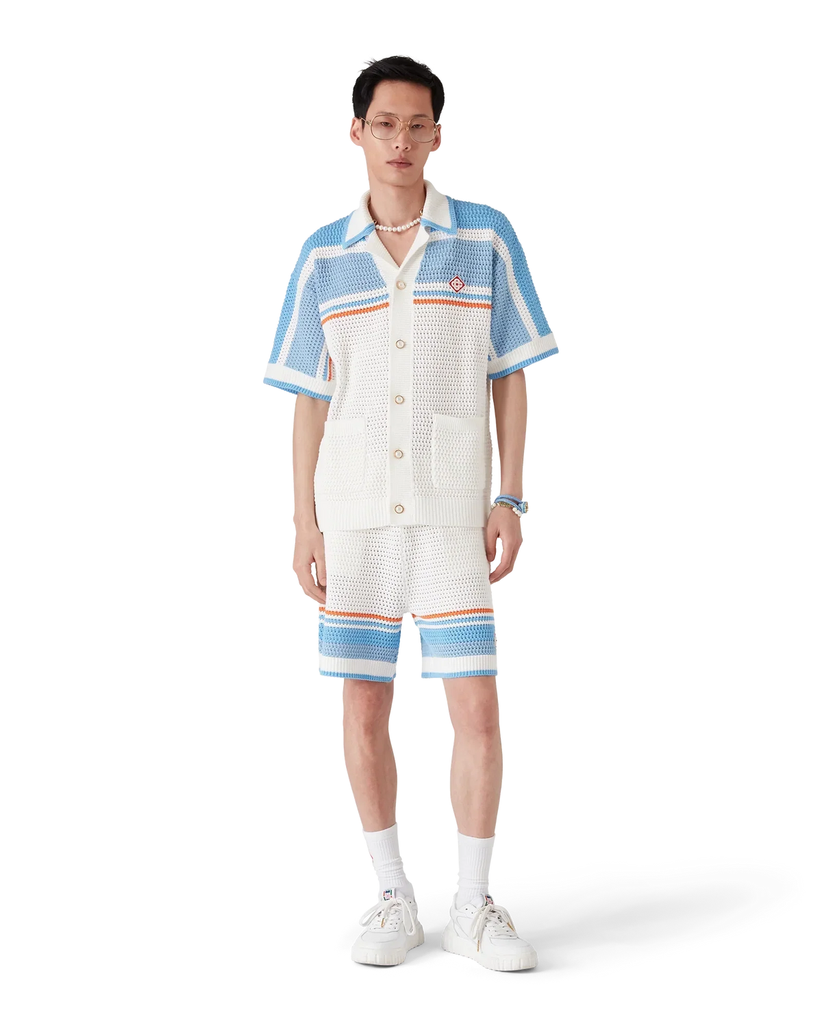 Cotton Tennis Crochet Shirt — image 2