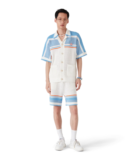Cotton Tennis Crochet Shirt — image 2