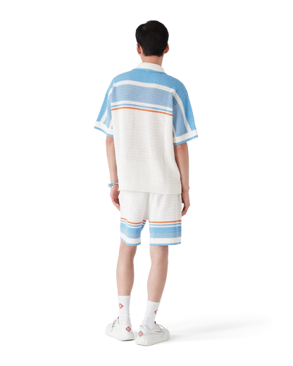 Cotton Tennis Crochet Shirt — image 3