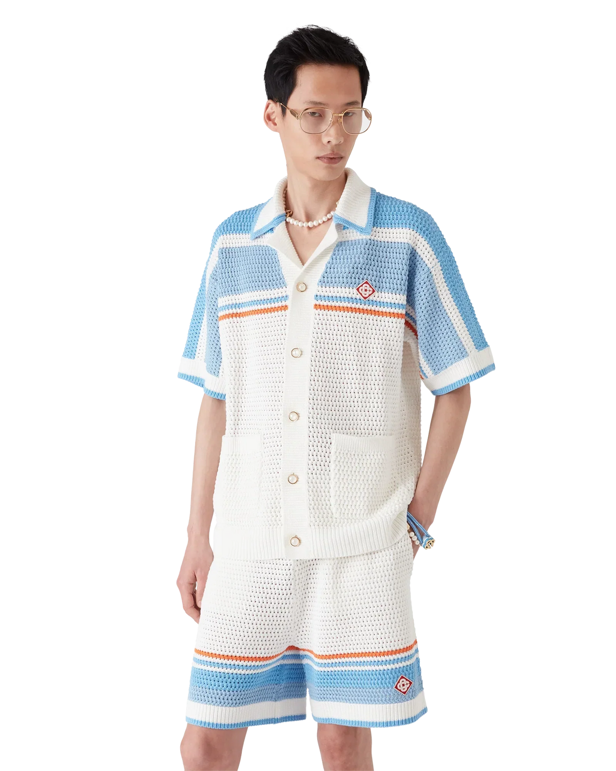 Cotton Tennis Crochet Shirt — image 4