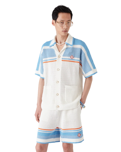 Cotton Tennis Crochet Shirt — image 4