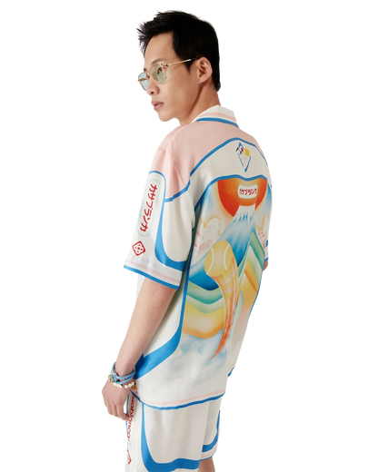 Fuji Dream Silk Short Sleeve Shirt — image 4