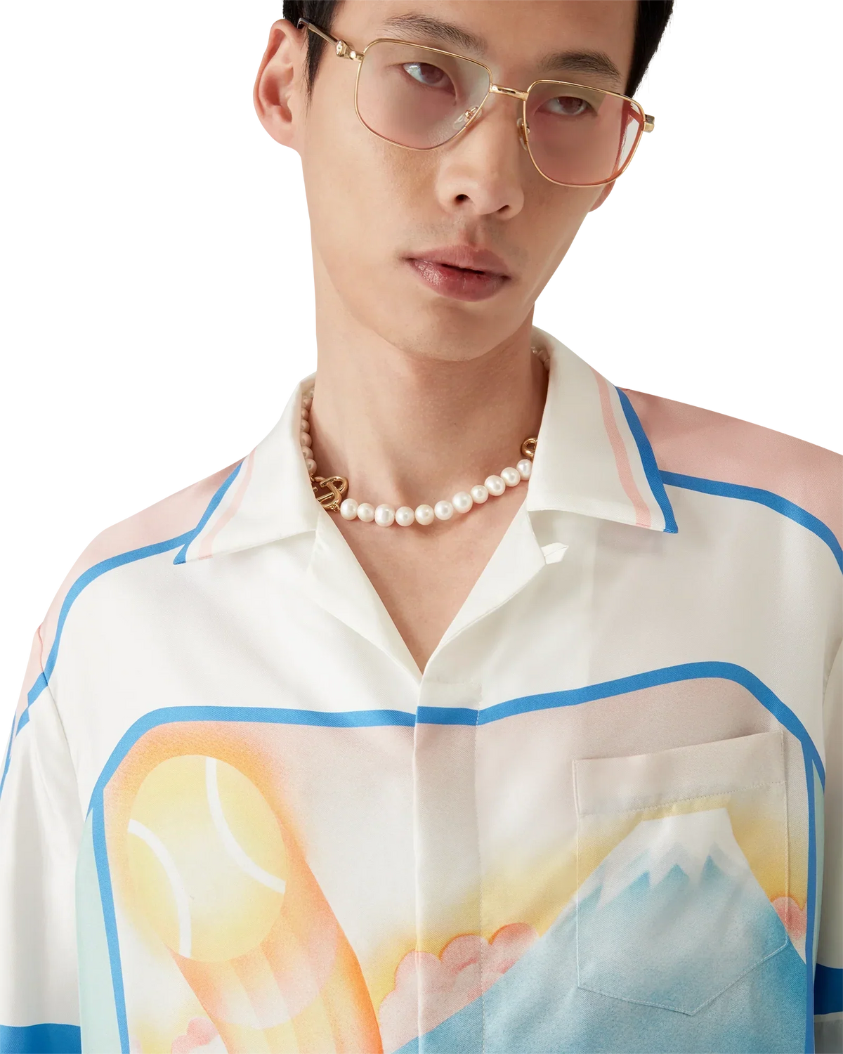 Fuji Dream Silk Short Sleeve Shirt — image 5