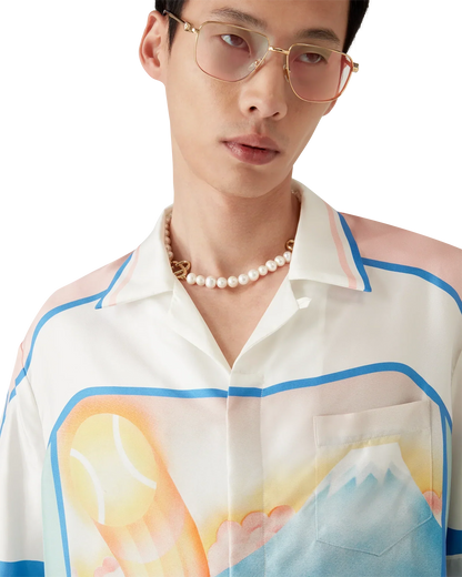 Fuji Dream Silk Short Sleeve Shirt — image 5